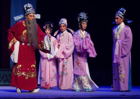豫剧经典剧目 豫剧《五女拜寿》剧照 剧情介绍 唱词